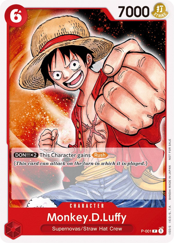 Monkey.D.Luffy (Promotion Pack 2022) [One Piece Promotion Cards] | Fandemonia Ltd