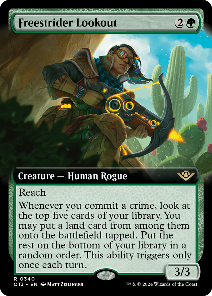Freestrider Lookout (Extended Art) [Outlaws of Thunder Junction] | Fandemonia Ltd
