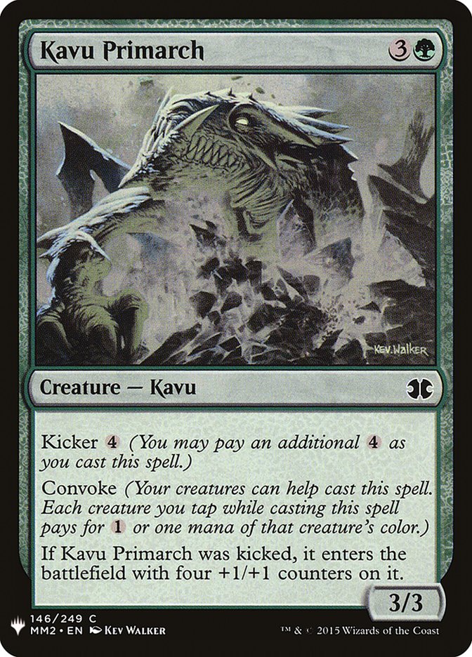 Kavu Primarch [Mystery Booster] | Fandemonia Ltd