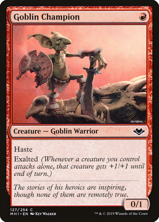 Goblin Champion [Modern Horizons] | Fandemonia Ltd