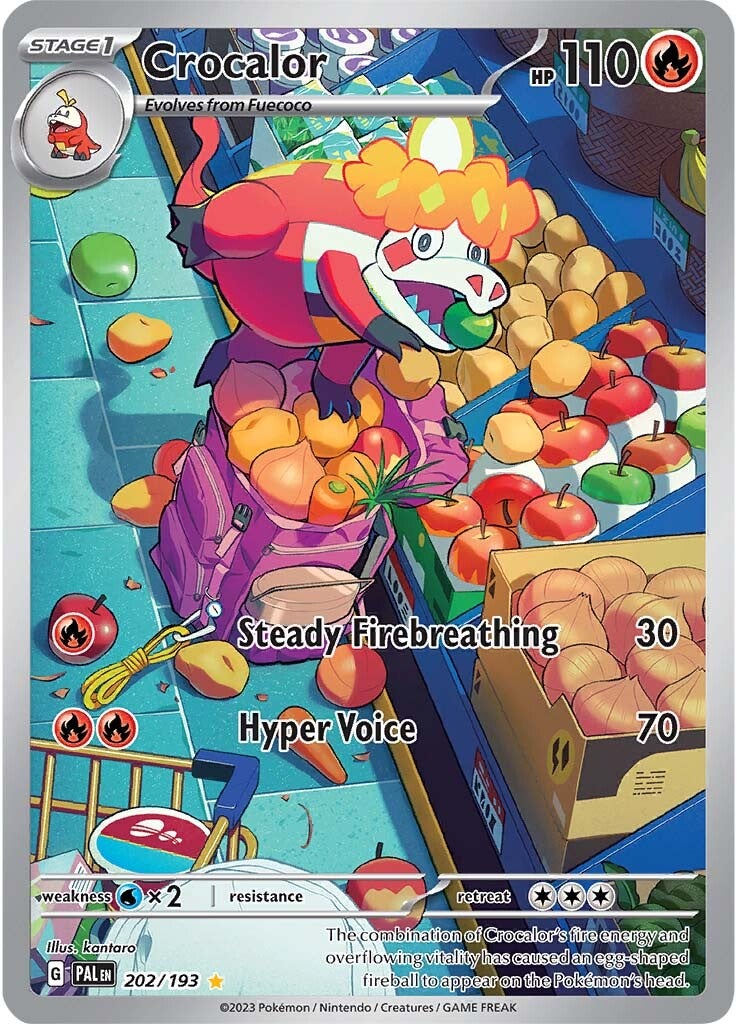 Crocalor (202/193) [Scarlet & Violet: Paldea Evolved] | Fandemonia Ltd