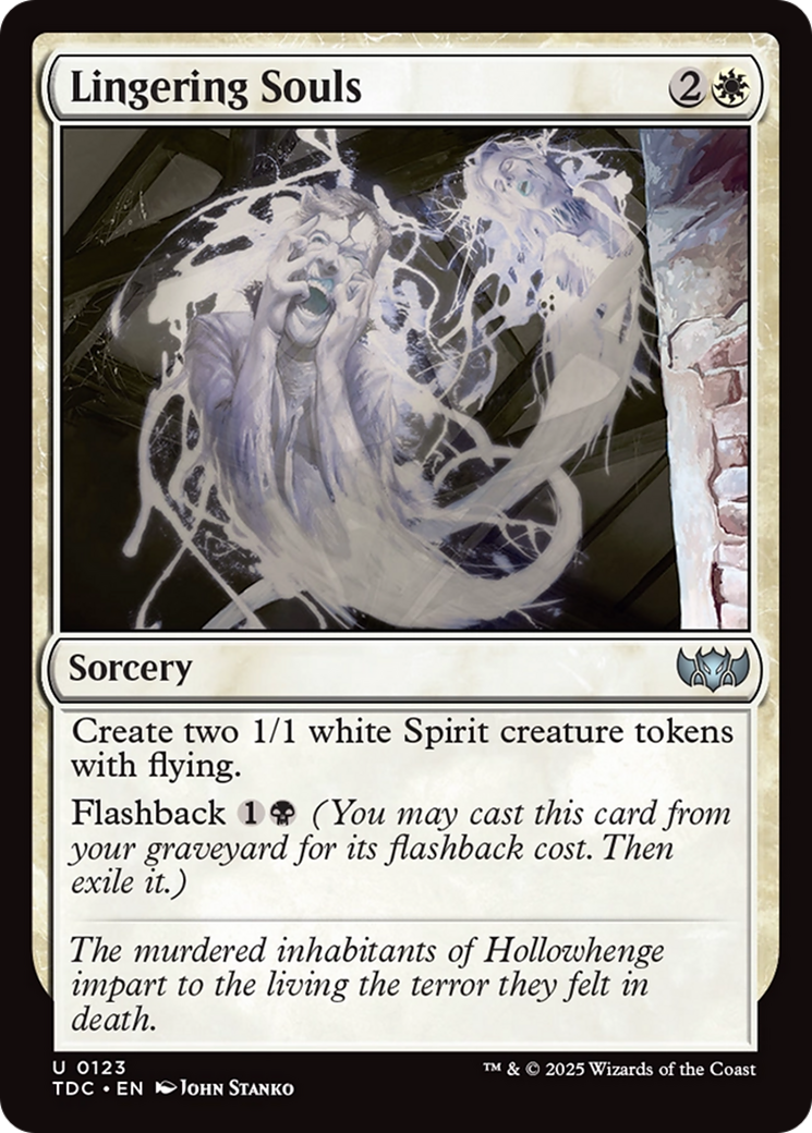 Lingering Souls [Tarkir: Dragonstorm Commander] | Fandemonia Ltd