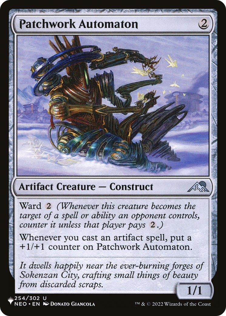 Patchwork Automaton [The List] | Fandemonia Ltd