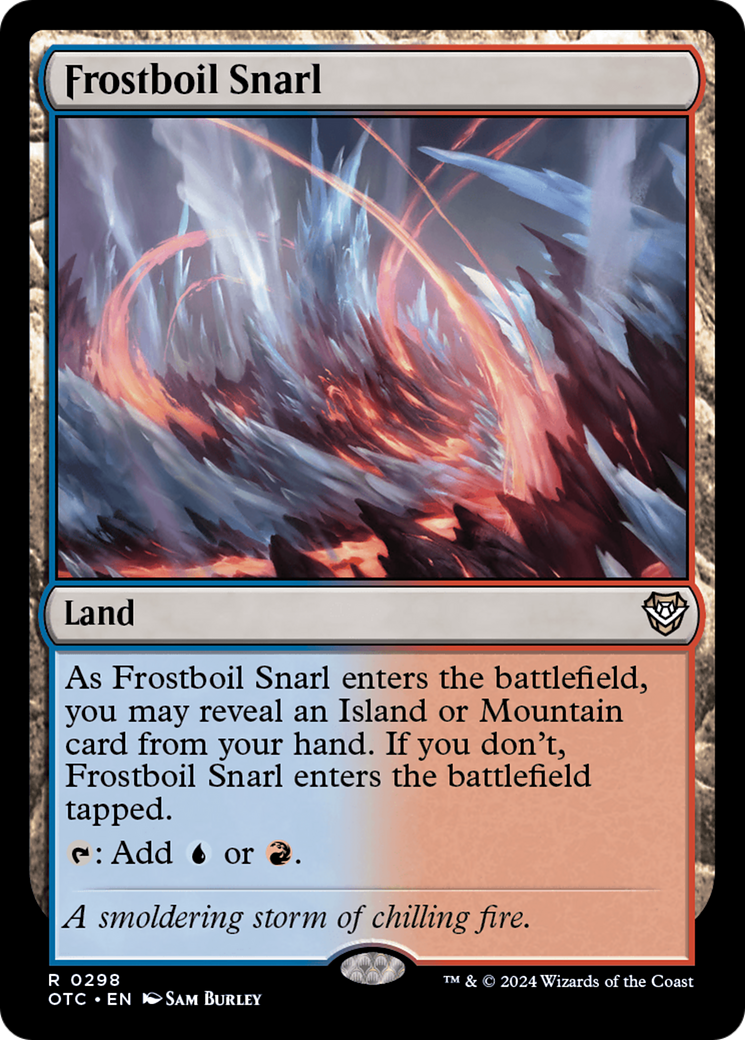 Frostboil Snarl [Outlaws of Thunder Junction Commander] | Fandemonia Ltd