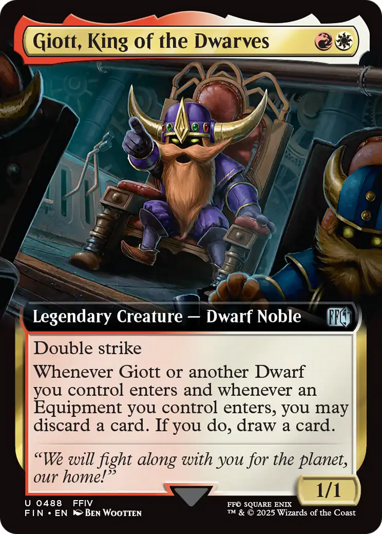 Giott, King of the Dwarves (Extended Art) [FINAL FANTASY] | Fandemonia Ltd