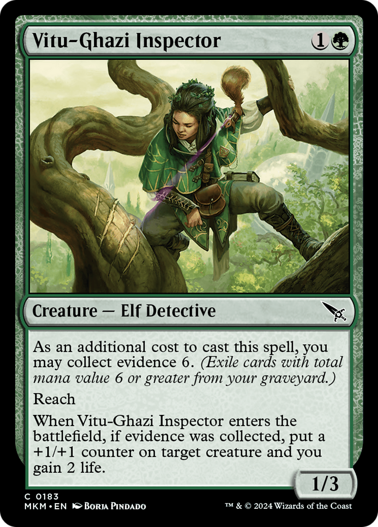 Vitu-Ghazi Inspector [Murders at Karlov Manor] | Fandemonia Ltd