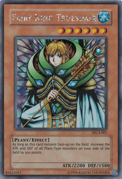 Fairy King Truesdale [WC4-001] Secret Rare | Fandemonia Ltd