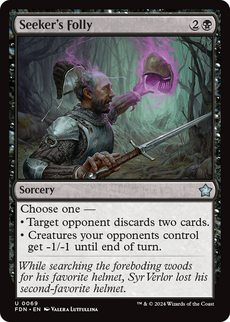 Seeker's Folly [Foundations] | Fandemonia Ltd