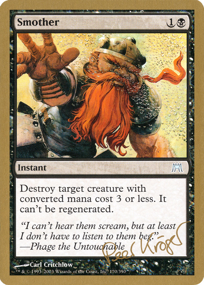 Smother (Peer Kroger) [World Championship Decks 2003] | Fandemonia Ltd
