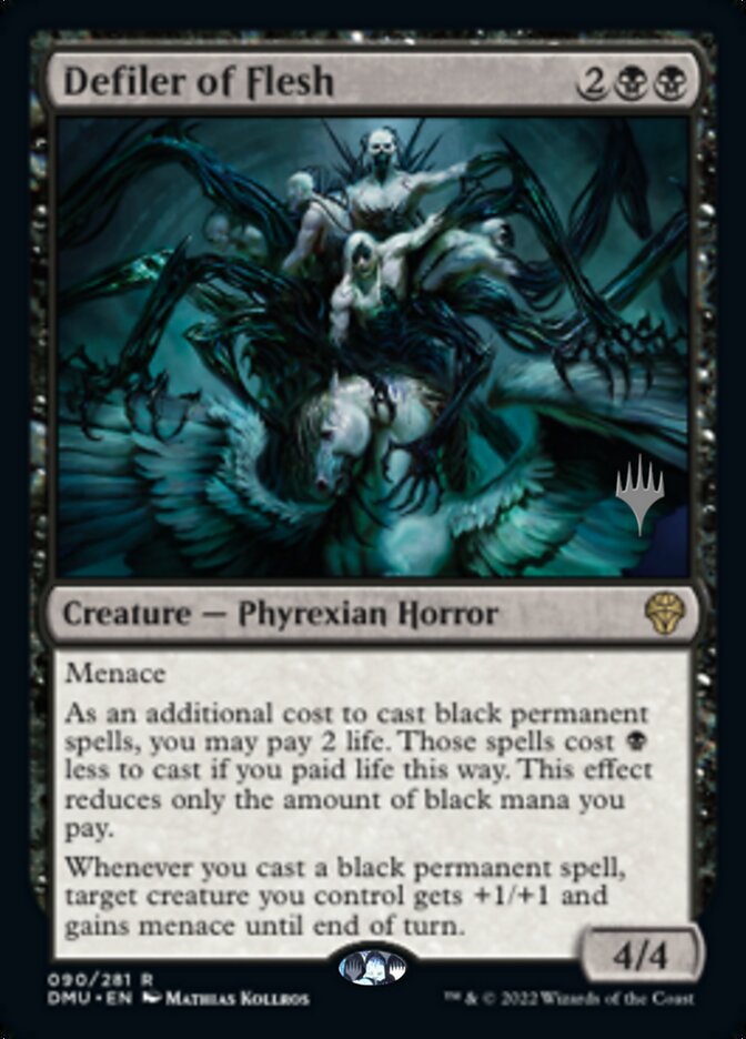 Defiler of Flesh (Promo Pack) [Dominaria United Promos] | Fandemonia Ltd
