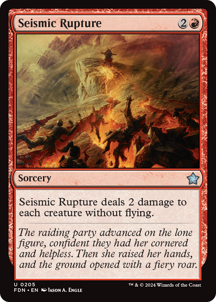 Seismic Rupture [Foundations] | Fandemonia Ltd