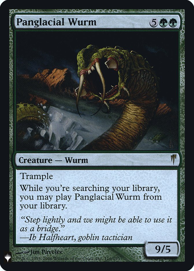 Panglacial Wurm [Mystery Booster] | Fandemonia Ltd