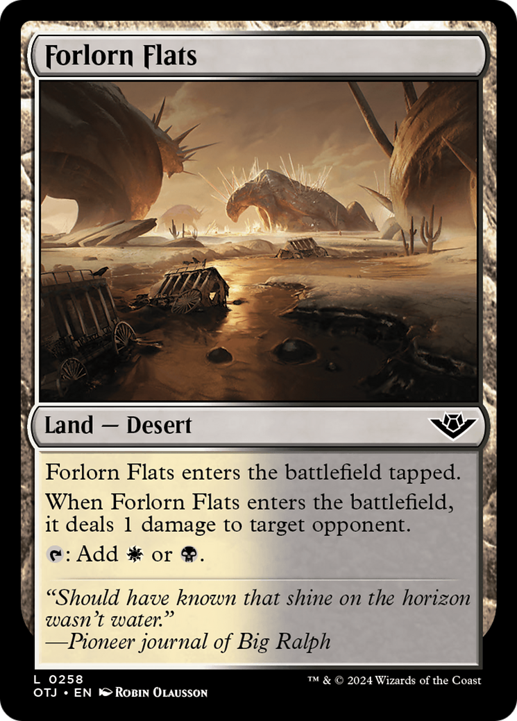 Forlorn Flats [Outlaws of Thunder Junction] | Fandemonia Ltd
