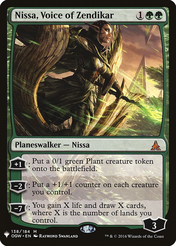 Nissa, Voice of Zendikar [Mystery Booster] | Fandemonia Ltd