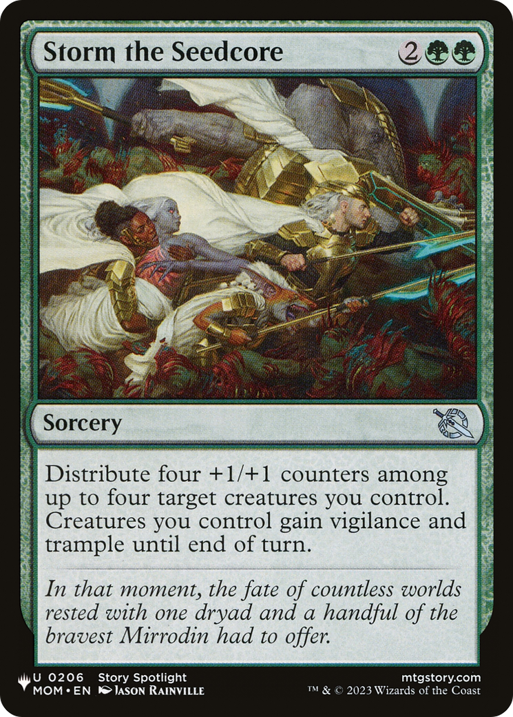 Storm the Seedcore [The List] | Fandemonia Ltd