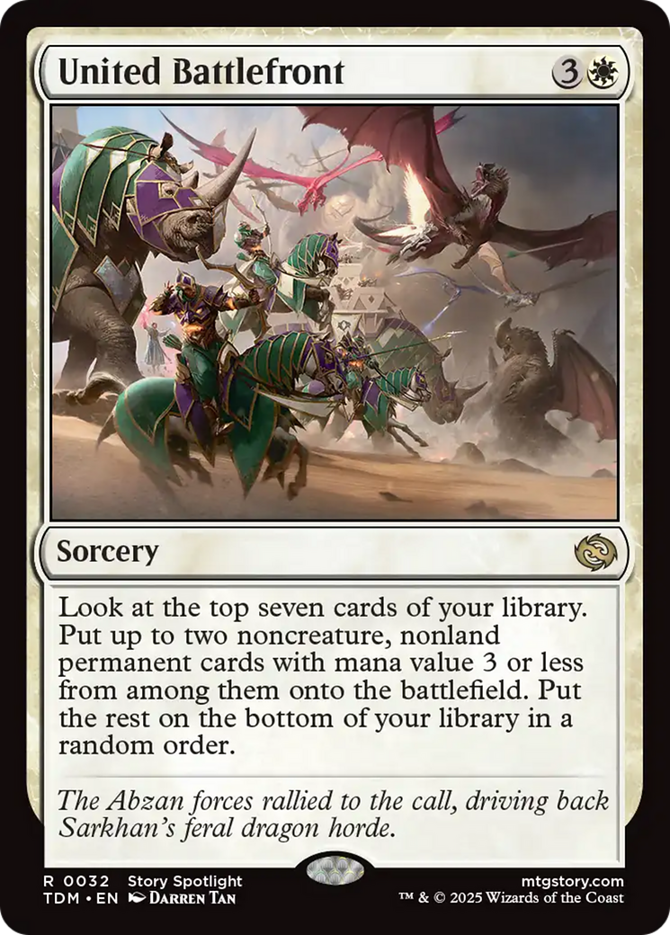United Battlefront [Tarkir: Dragonstorm] | Fandemonia Ltd