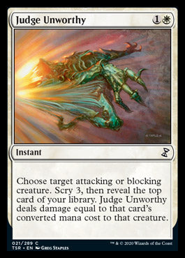 Judge Unworthy [Time Spiral Remastered] | Fandemonia Ltd