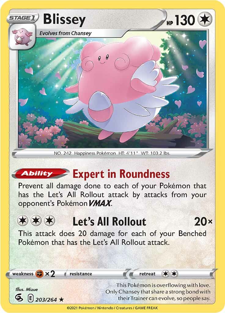 Blissey (203/264) [Sword & Shield: Fusion Strike] | Fandemonia Ltd