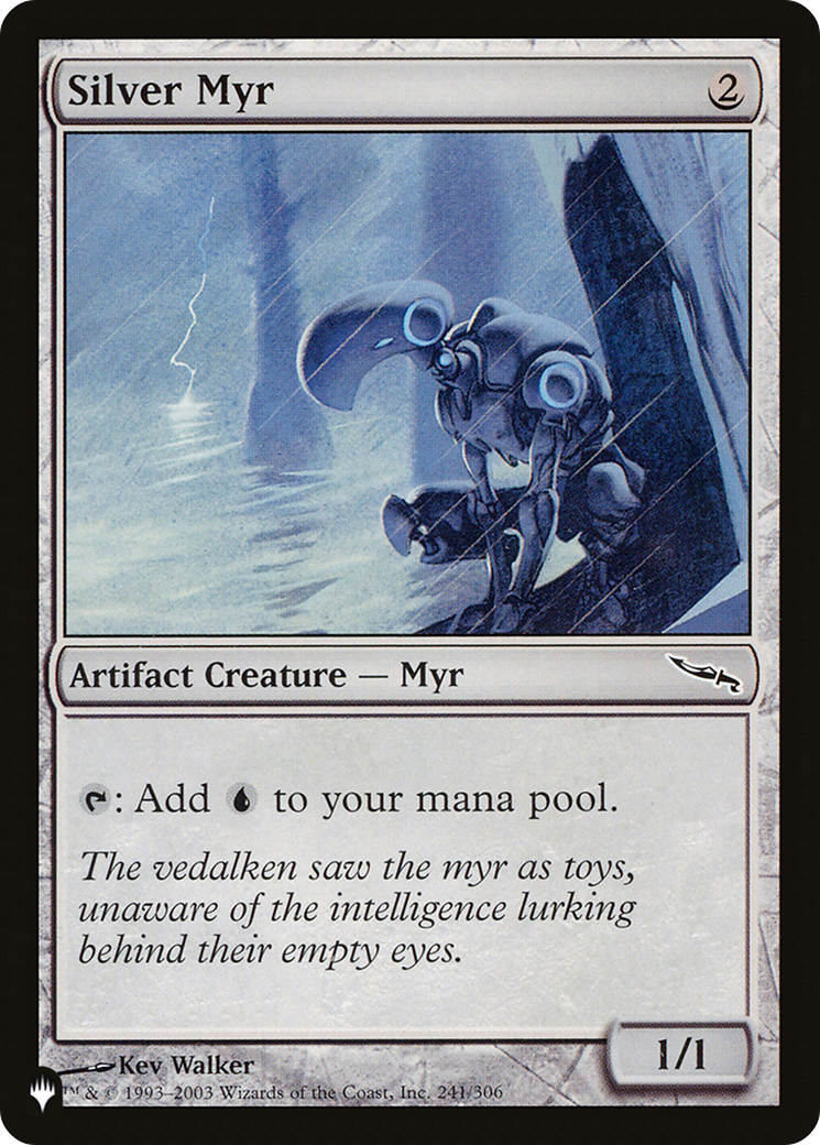 Silver Myr [The List] | Fandemonia Ltd
