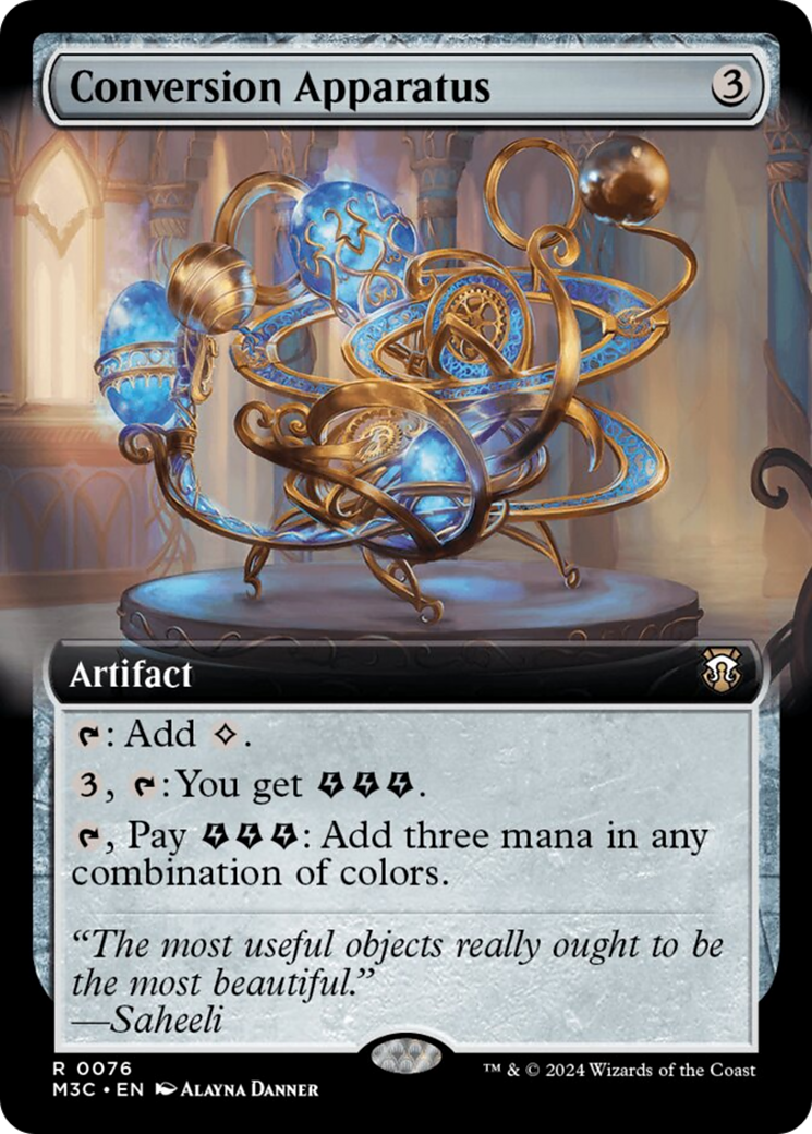 Conversion Apparatus (Extended Art) [Modern Horizons 3 Commander] | Fandemonia Ltd