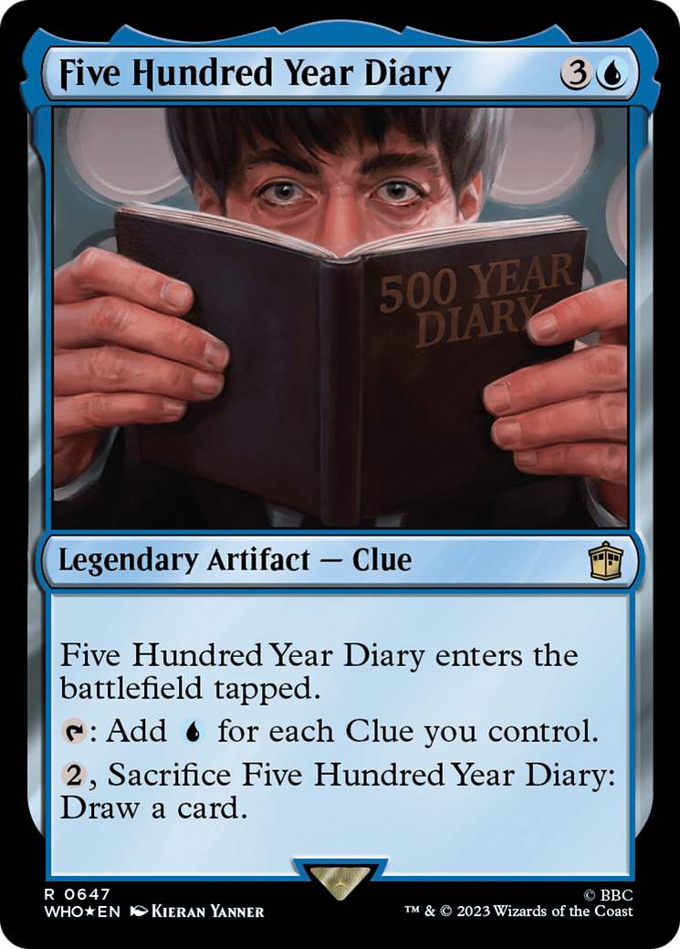 Five Hundred Year Diary (Surge Foil) [Doctor Who] | Fandemonia Ltd