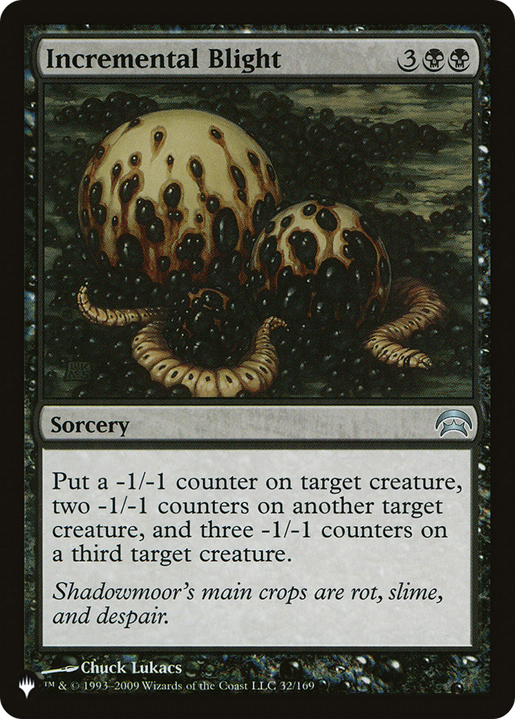 Incremental Blight [The List] | Fandemonia Ltd