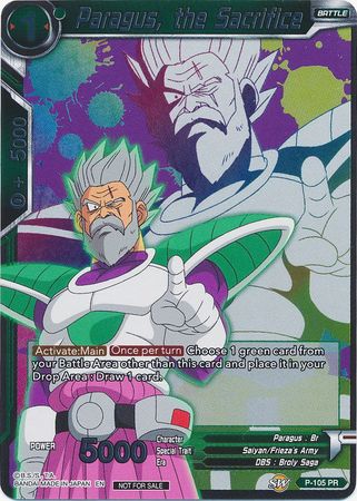 Paragus, the Sacrifice (Event Pack 4) (P-105) [Promotion Cards] | Fandemonia Ltd