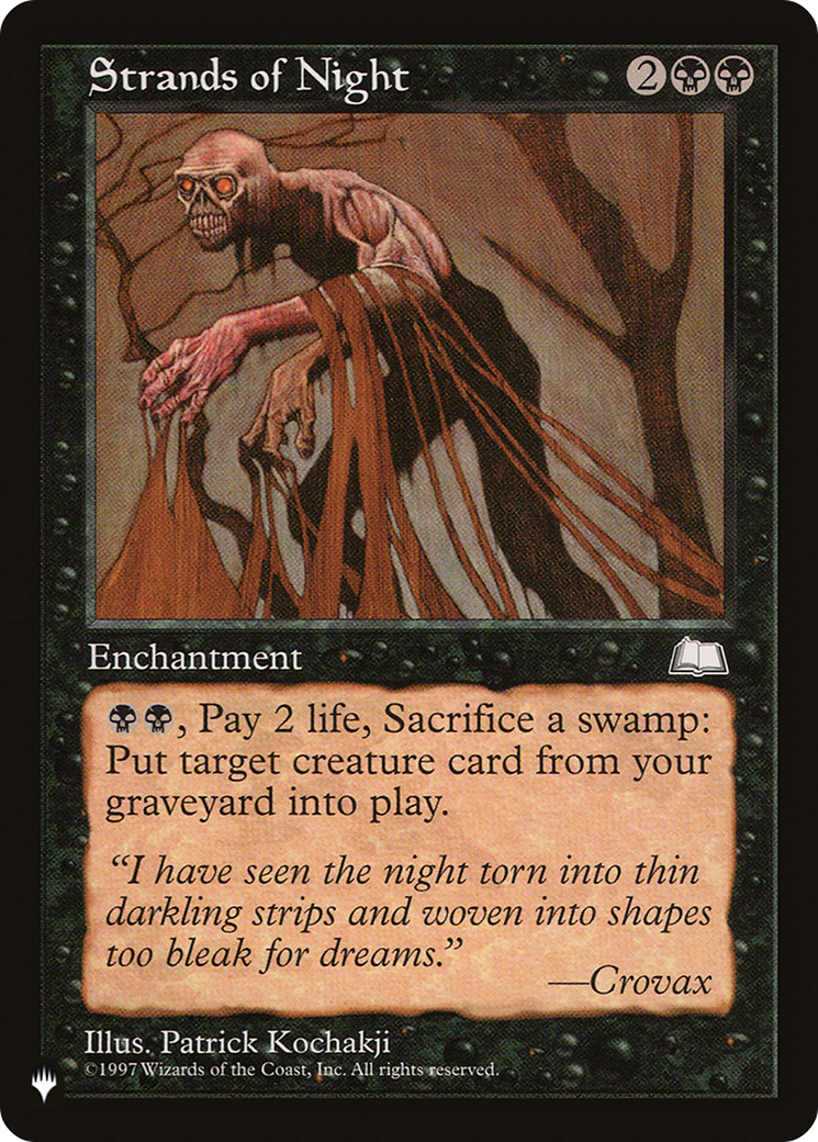 Strands of Night [The List] | Fandemonia Ltd