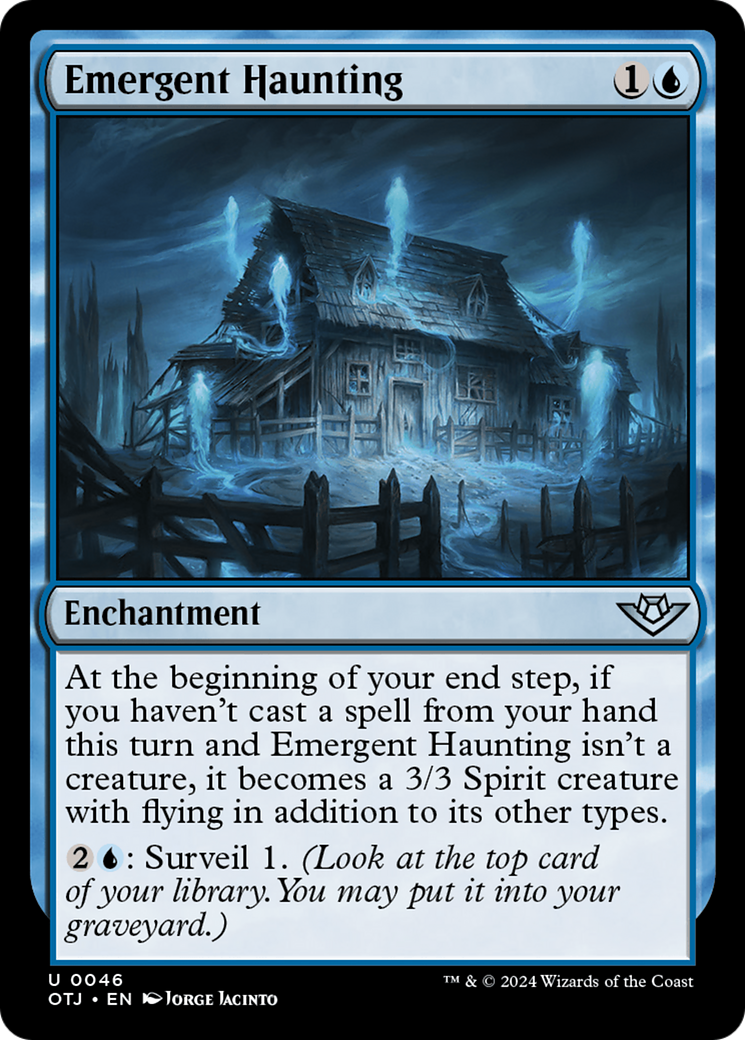 Emergent Haunting [Outlaws of Thunder Junction] | Fandemonia Ltd