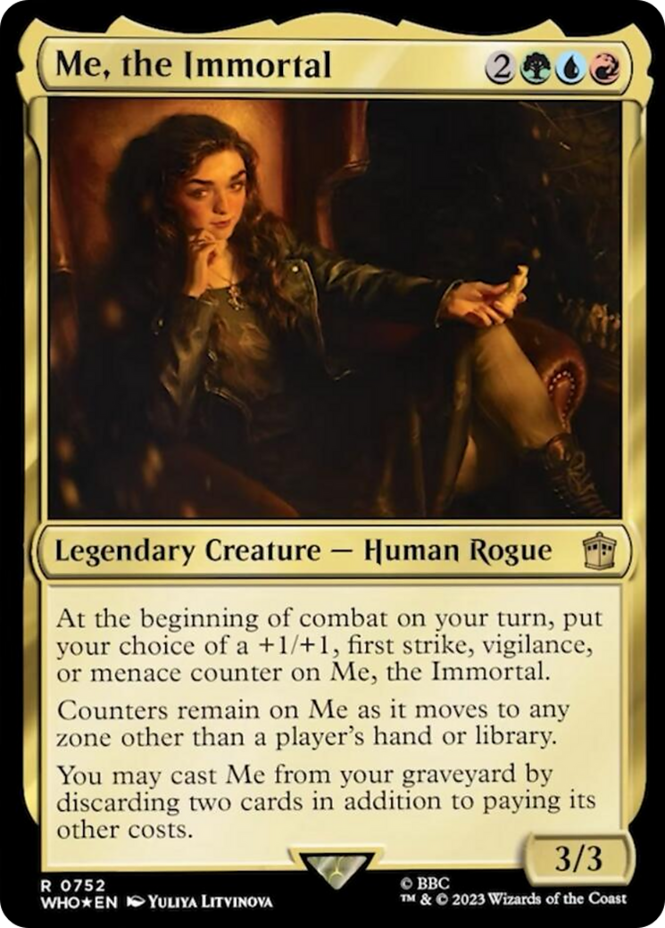 Me, the Immortal (Surge Foil) [Doctor Who] | Fandemonia Ltd