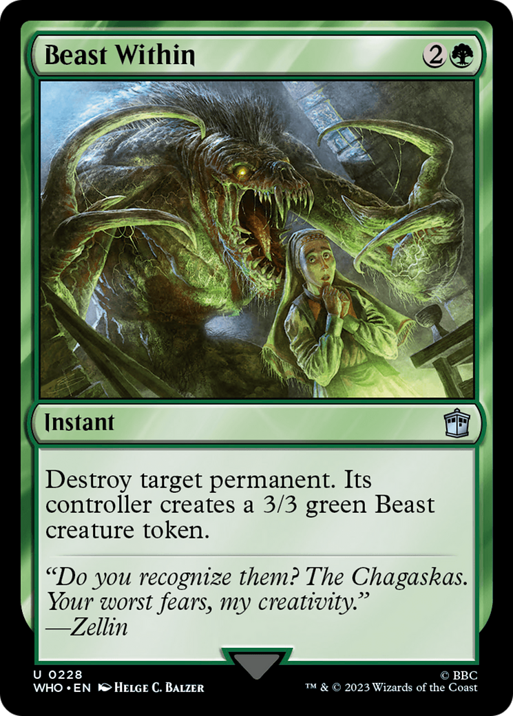 Beast Within [Doctor Who] | Fandemonia Ltd