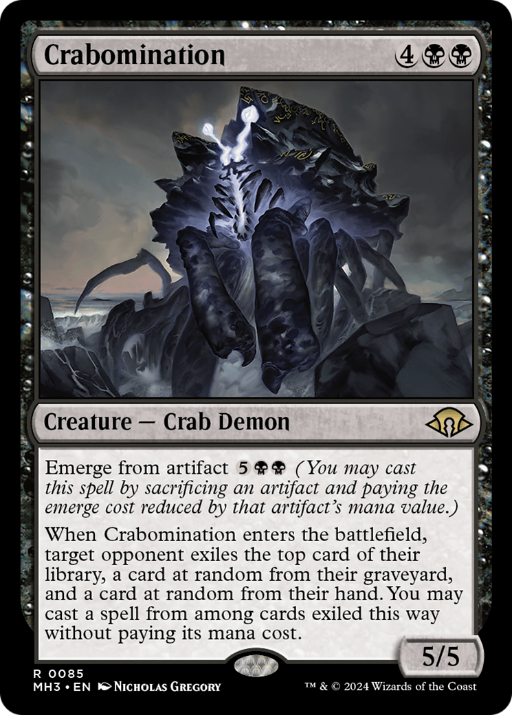Crabomination [Modern Horizons 3] | Fandemonia Ltd