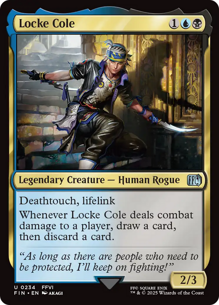 Locke Cole [FINAL FANTASY] | Fandemonia Ltd