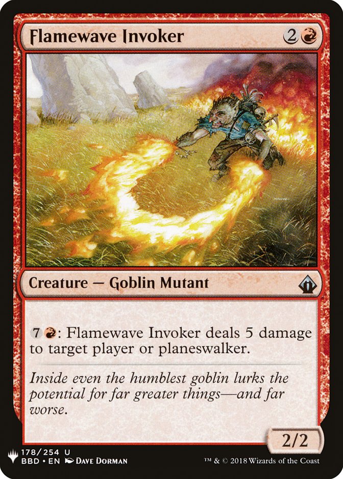 Flamewave Invoker [Mystery Booster] | Fandemonia Ltd