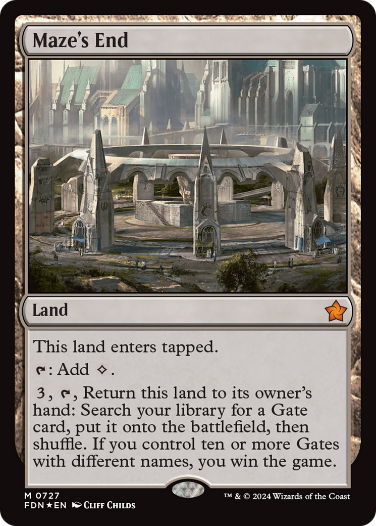 Maze's End [Foundations] | Fandemonia Ltd