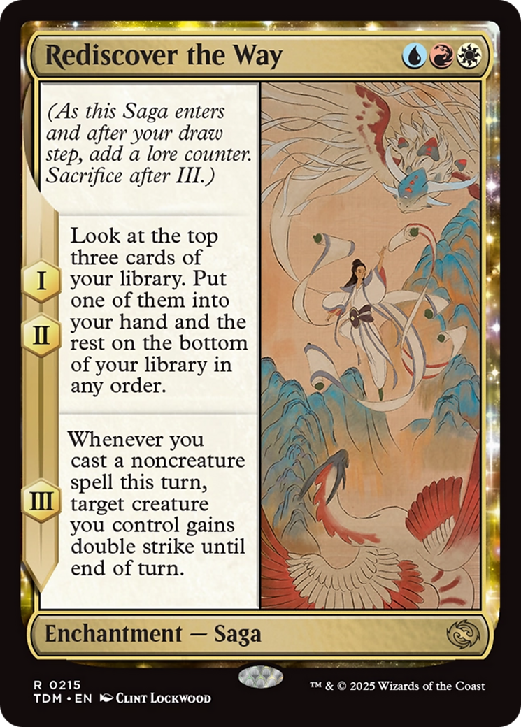 Rediscover the Way [Tarkir: Dragonstorm] | Fandemonia Ltd