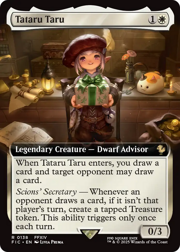 Tataru Taru (Extended Art) [FINAL FANTASY Commander] | Fandemonia Ltd