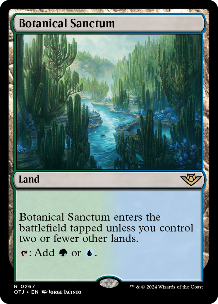 Botanical Sanctum [Outlaws of Thunder Junction] | Fandemonia Ltd