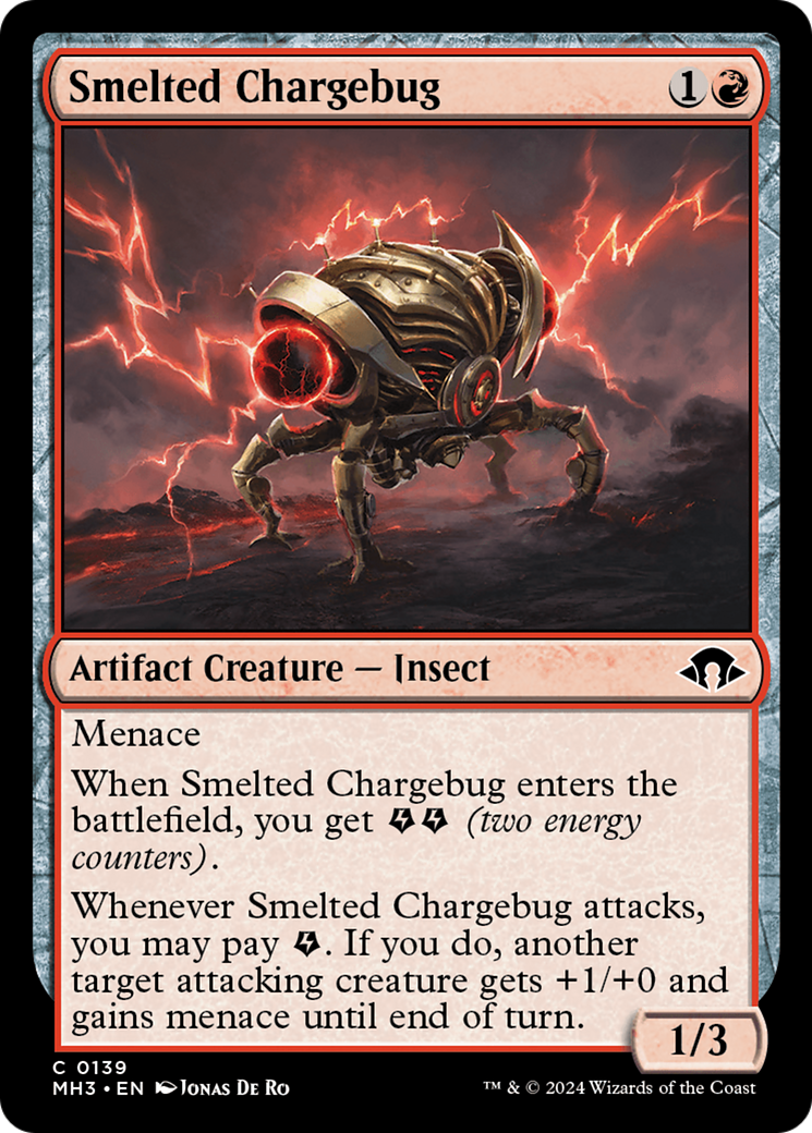 Smelted Chargebug [Modern Horizons 3] | Fandemonia Ltd