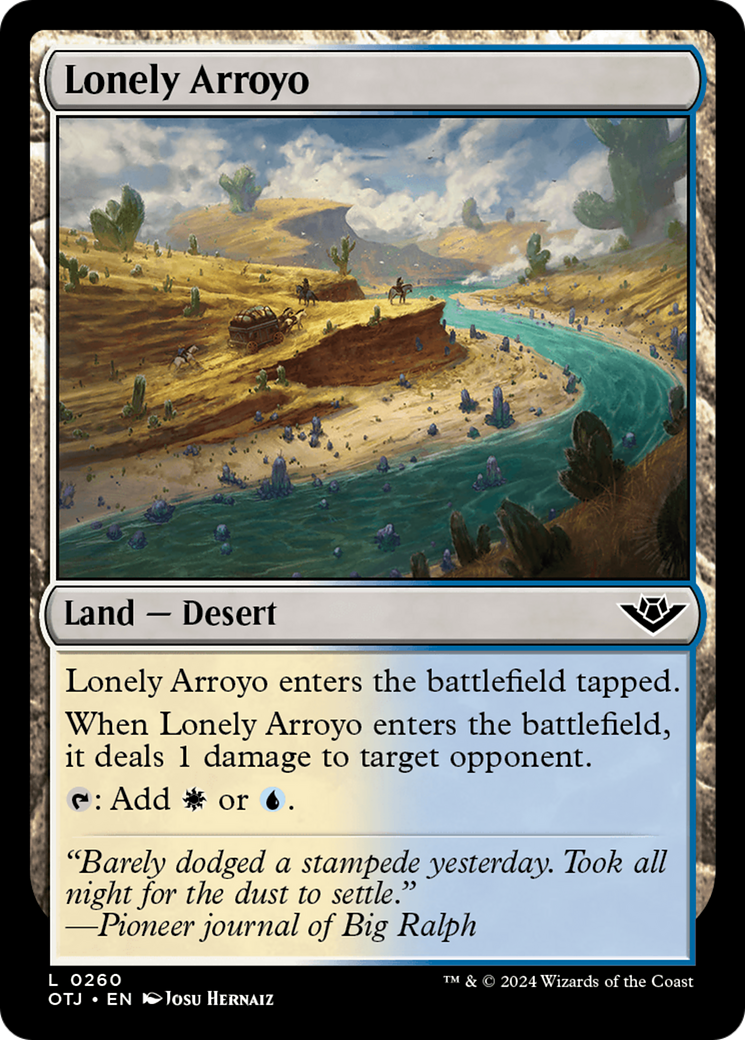 Lonely Arroyo [Outlaws of Thunder Junction] | Fandemonia Ltd