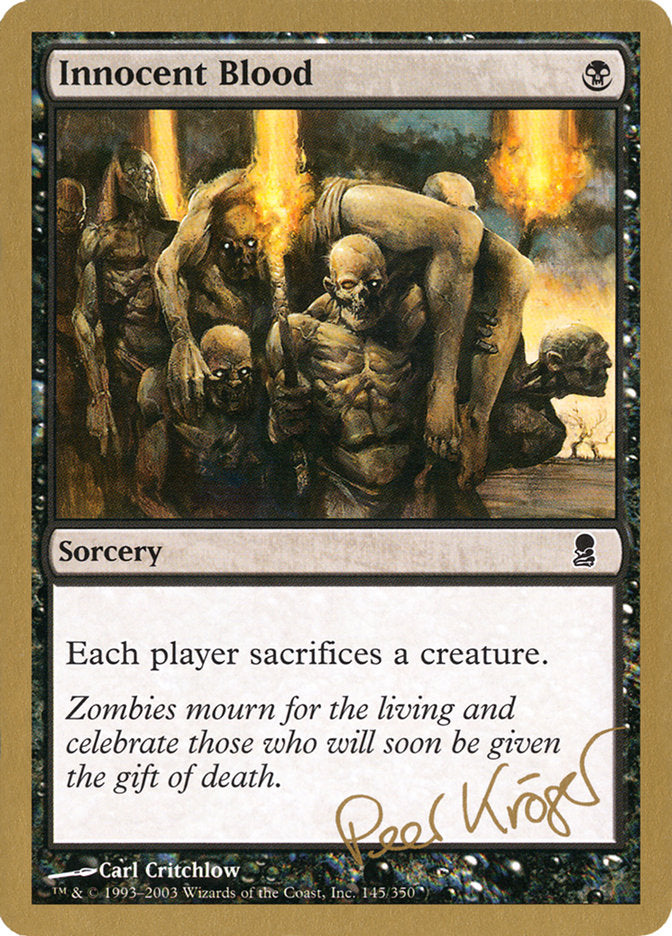 Innocent Blood (Peer Kroger) [World Championship Decks 2003] | Fandemonia Ltd