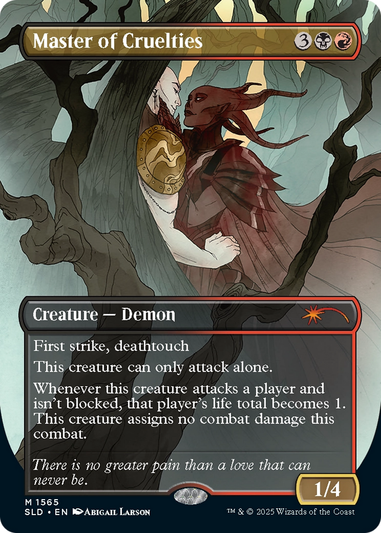 Master of Cruelties (Rainbow Foil) [Secret Lair Drop Series] | Fandemonia Ltd