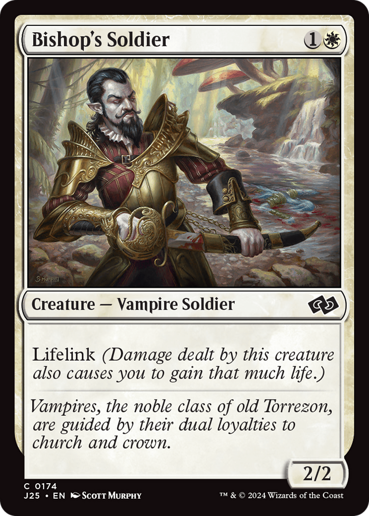 Bishop's Soldier [Foundations Jumpstart] | Fandemonia Ltd