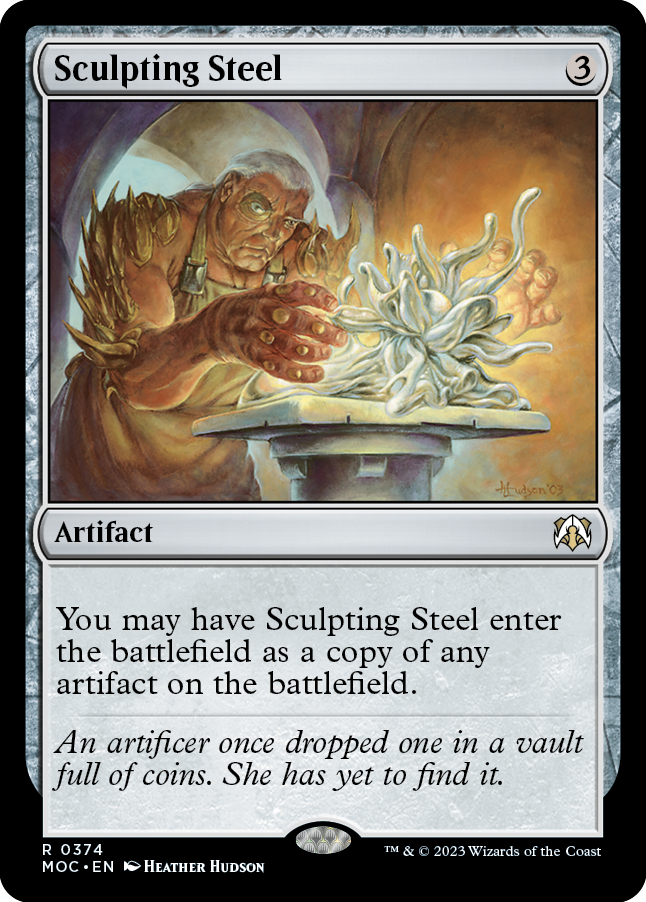 Sculpting Steel [March of the Machine Commander] | Fandemonia Ltd
