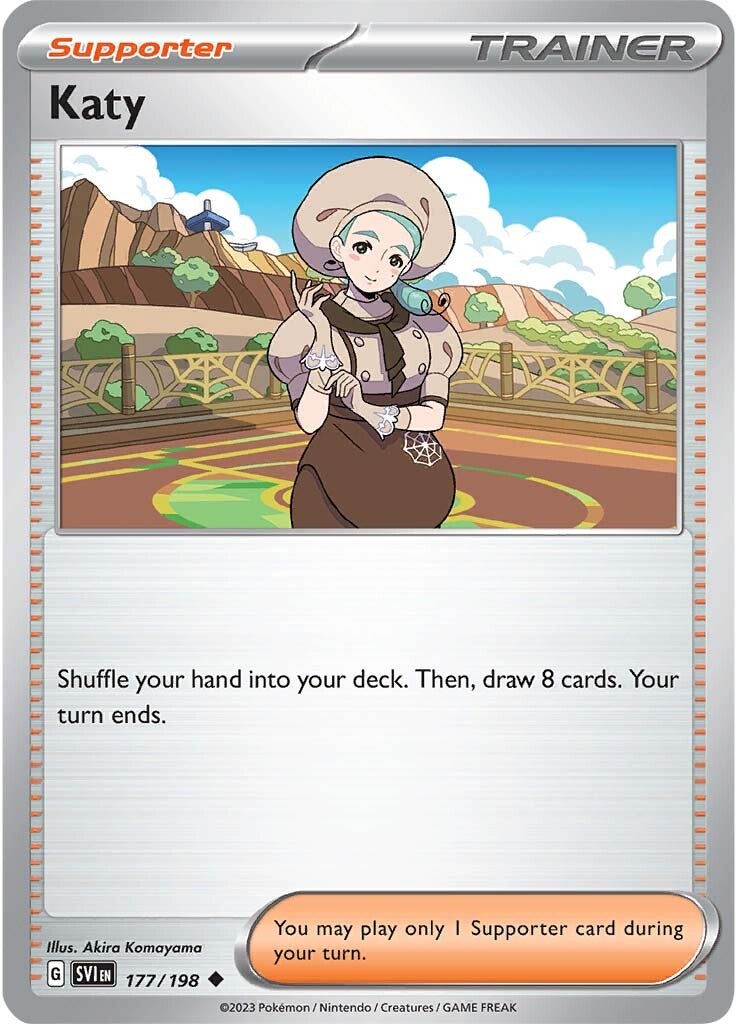 Katy (177/198) [Scarlet & Violet: Base Set] | Fandemonia Ltd