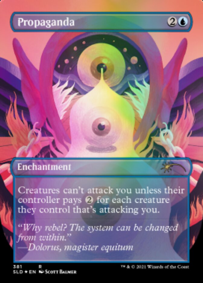 Propaganda // Propaganda (Borderless) [Secret Lair Drop Series] | Fandemonia Ltd