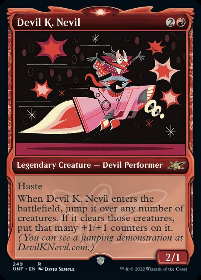 Devil K. Nevil (Showcase) [Unfinity] | Fandemonia Ltd