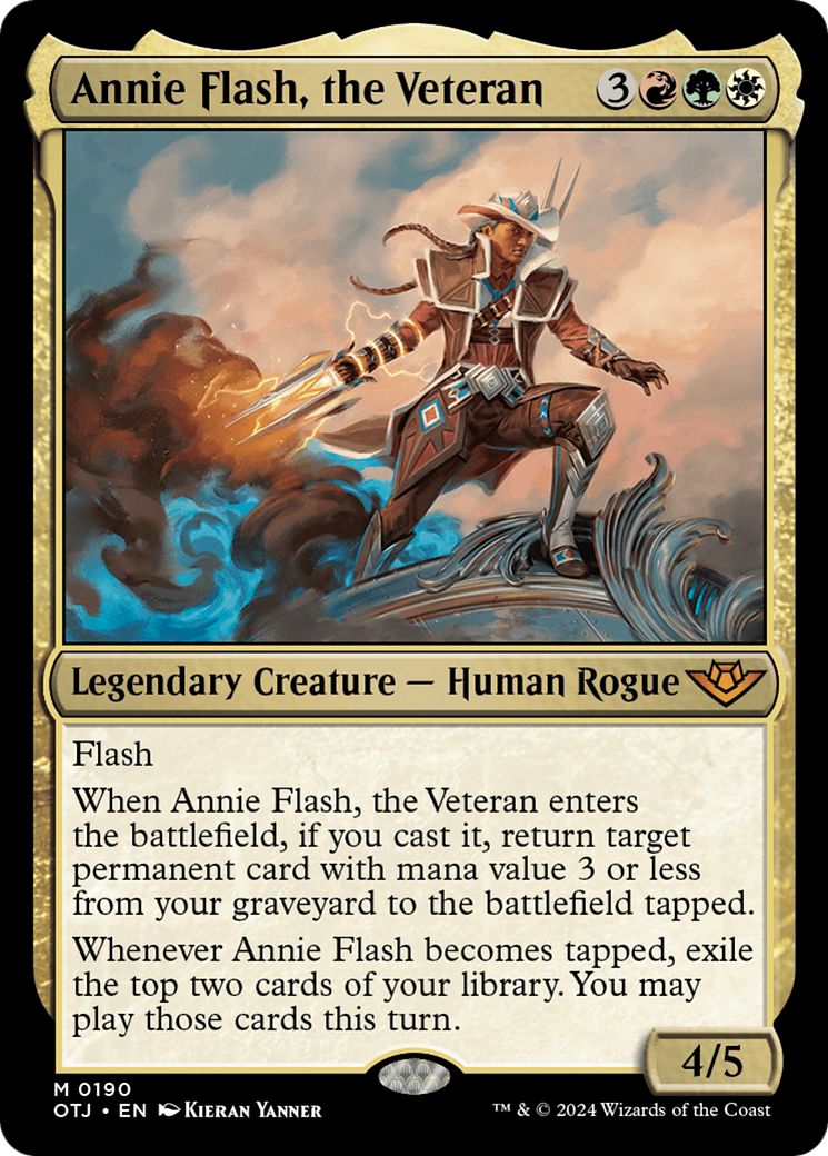 Annie Flash, the Veteran [Outlaws of Thunder Junction] | Fandemonia Ltd