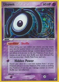 Unown (M) (M/28) [EX: Unseen Forces] | Fandemonia Ltd