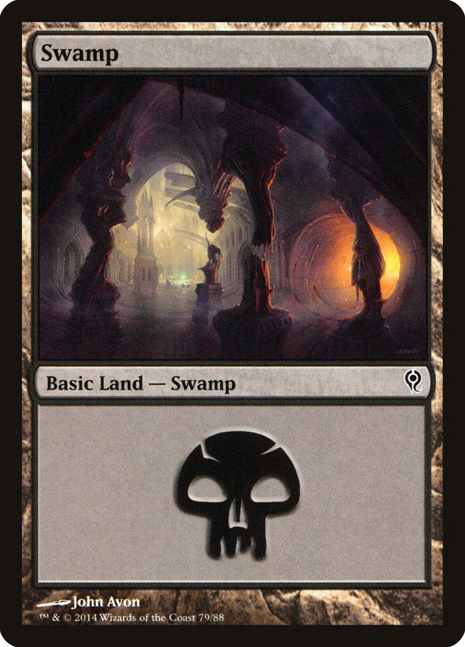 Swamp (79) [Duel Decks: Jace vs. Vraska] | Fandemonia Ltd